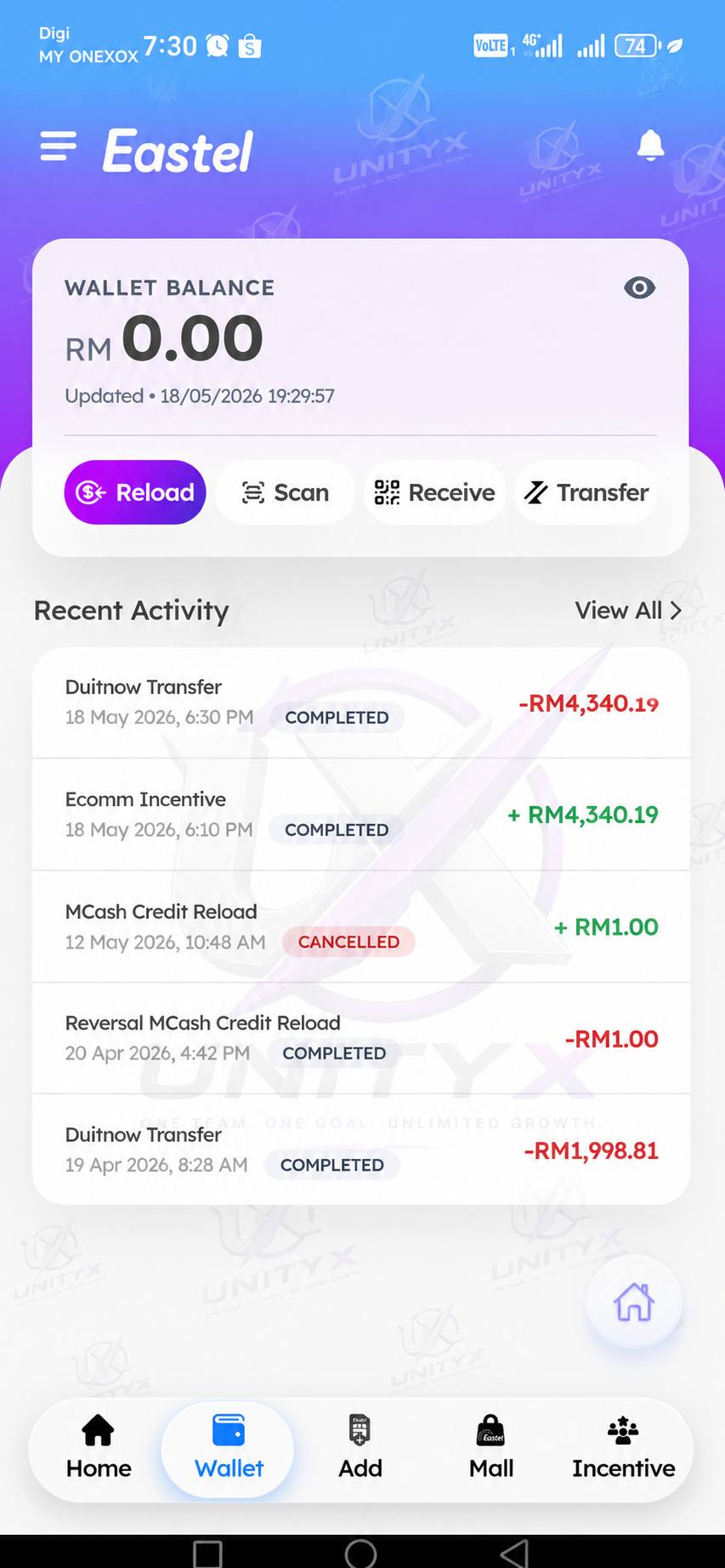 Testimoni RM 4,340.19